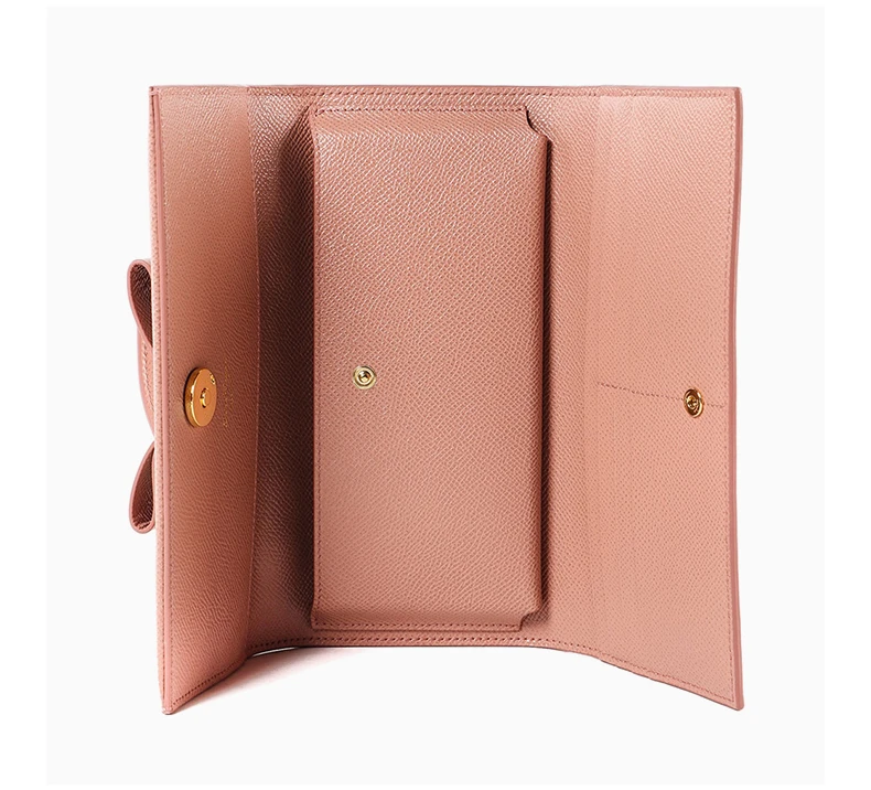 商品Salvatore Ferragamo|SALVATORE FERRAGAMO 女士桃粉色牛皮蝴蝶结顶部提手小号单肩包 22-D529-705261,价格¥3892,第7张图片详细描述