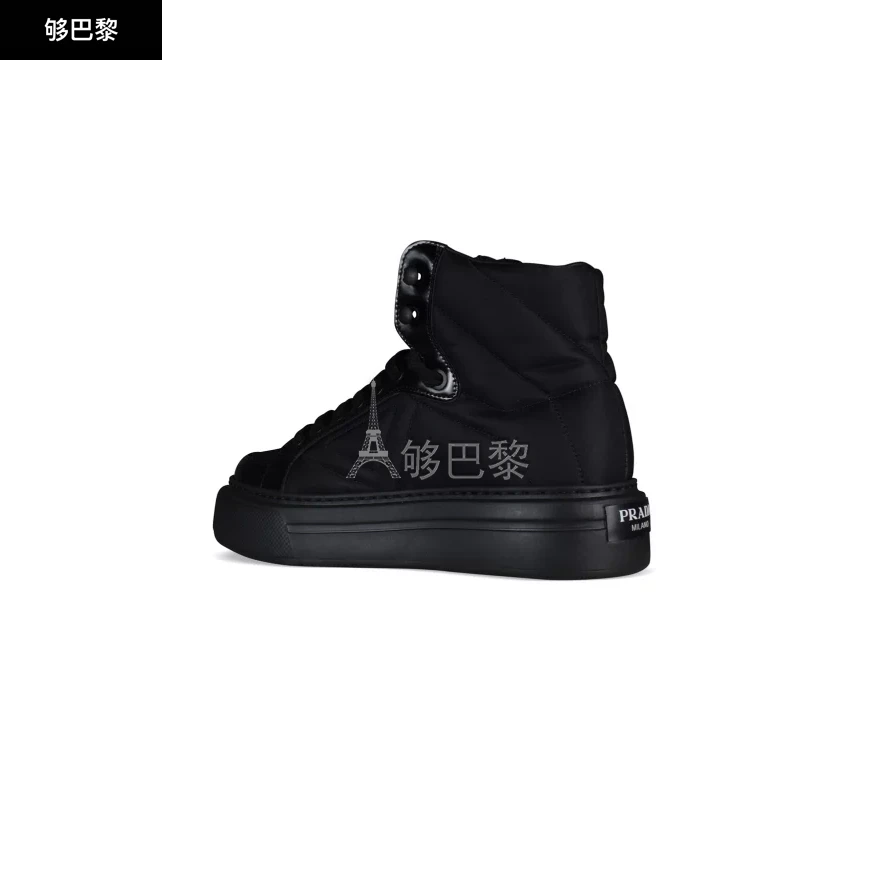 商品Prada|【特惠8.7折】【预售】 男士 休闲运动鞋 Re-Nylon Sneakers 6254  2TG183 3LF5 ,价格¥6968,第4张图片详细描述