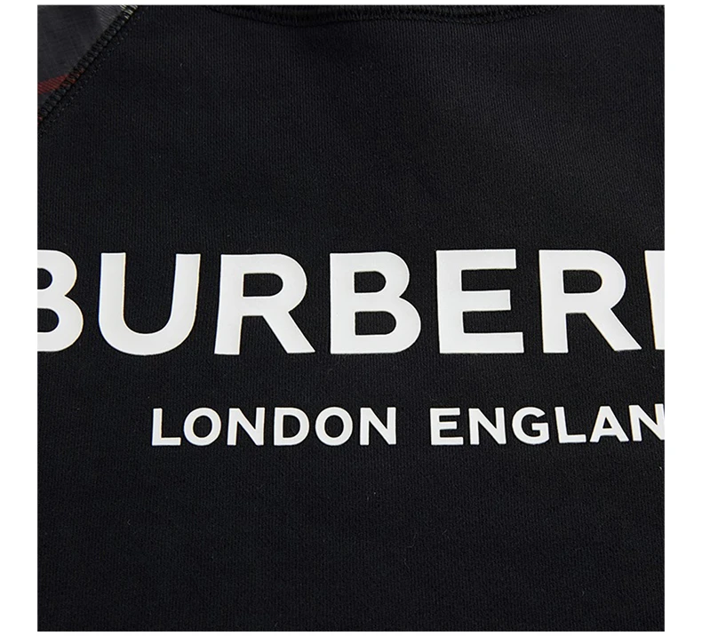 商品Burberry|BURBERRY 黑色女童卫衣/帽衫 8011010,价格¥1513,第7张图片详细描述