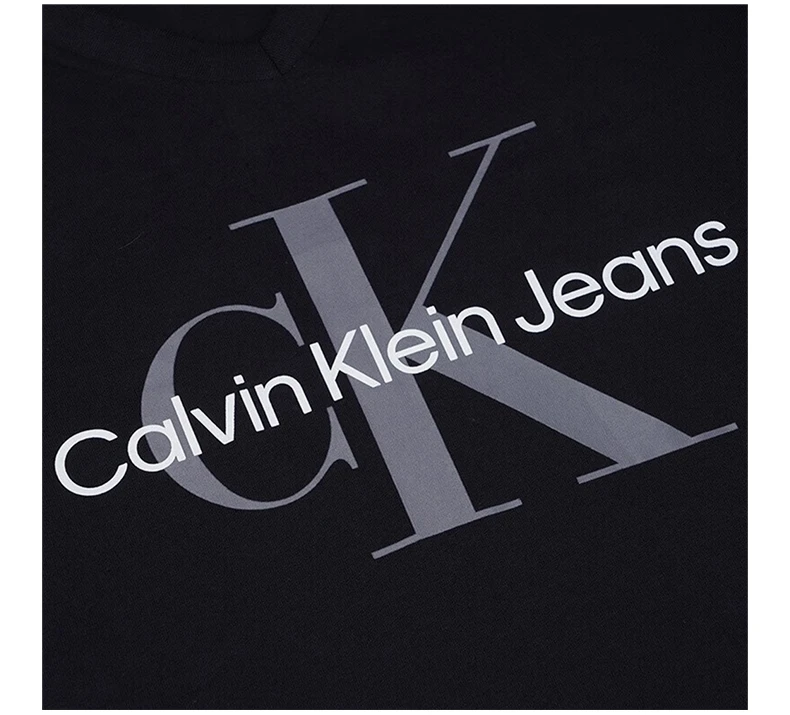 商品Calvin Klein|CALVIN KLEIN 黑色男士T恤 40GC207-001,价格¥288,第7张图片详细描述