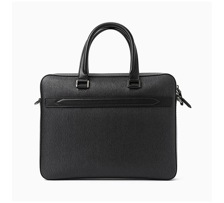 商品[国内直发] Salvatore Ferragamo|Salvatore Ferragamo 菲拉格慕 男士牛皮织物混纺单肩斜挎包 24-0458-670616,价格¥7217,第4张图片详细描述