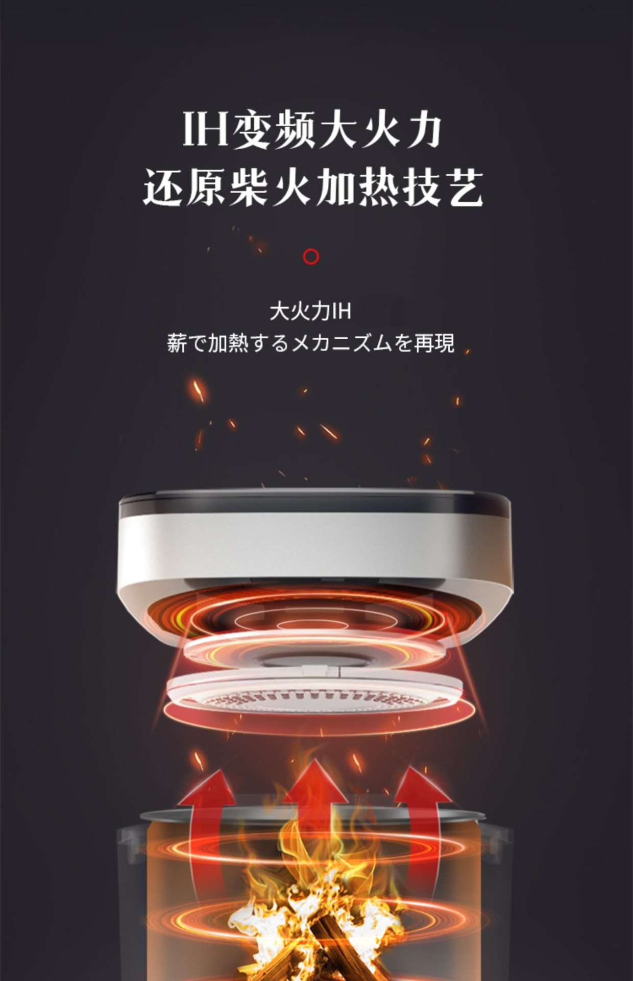 商品[国内直发] Panasonic|Panasonic松下IH电饭煲4.2L彩屏日本智能电饭锅寓颜煲1-6人官方酵素饭HG155,价格¥1901,第4张图片详细描述