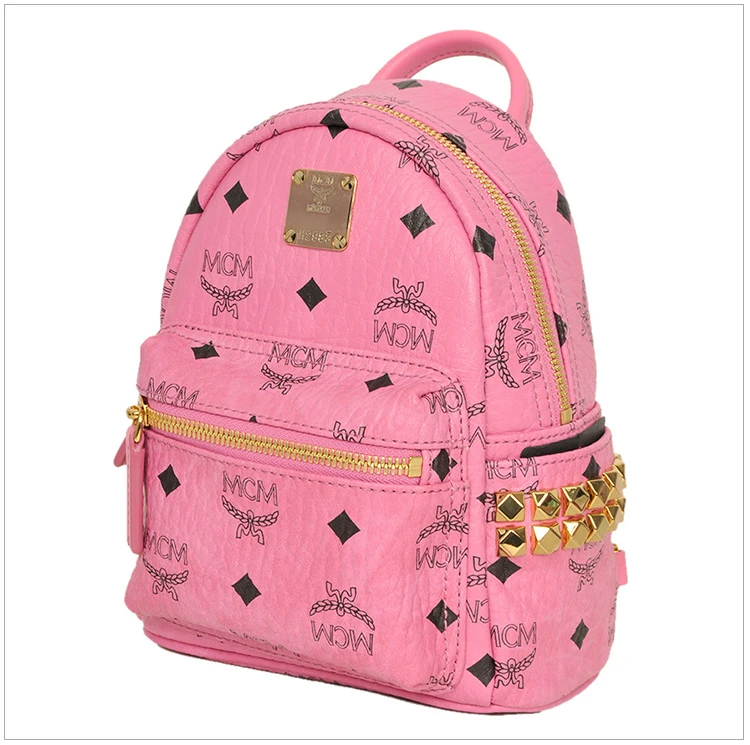 商品MCM|MCM 超迷你双肩包粉色 MMK6SVE92PK,价格¥3941,第5张图片详细描述