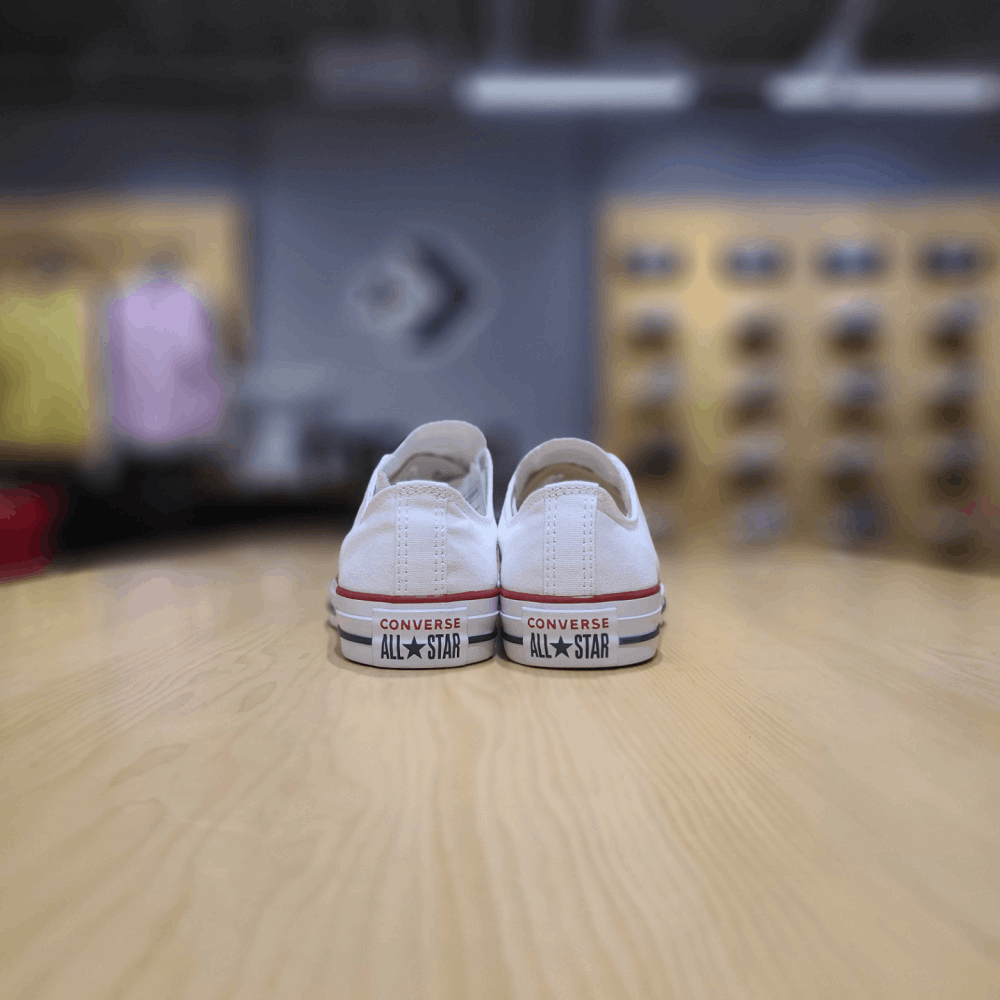 商品【预售商品15天发货】 Converse|【韩国直邮|包邮包税】匡威 CHUNK TAYLOR ALL STAR LOW Optical 白色 帆布鞋 M7652C,价格¥448,第5张图片详细描述