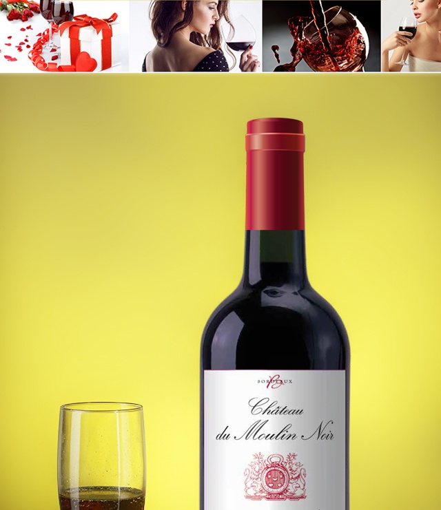 商品[国内直发] Majestic Wine|黑莫林城堡干红葡萄酒,价格¥333,第4张图片详细描述