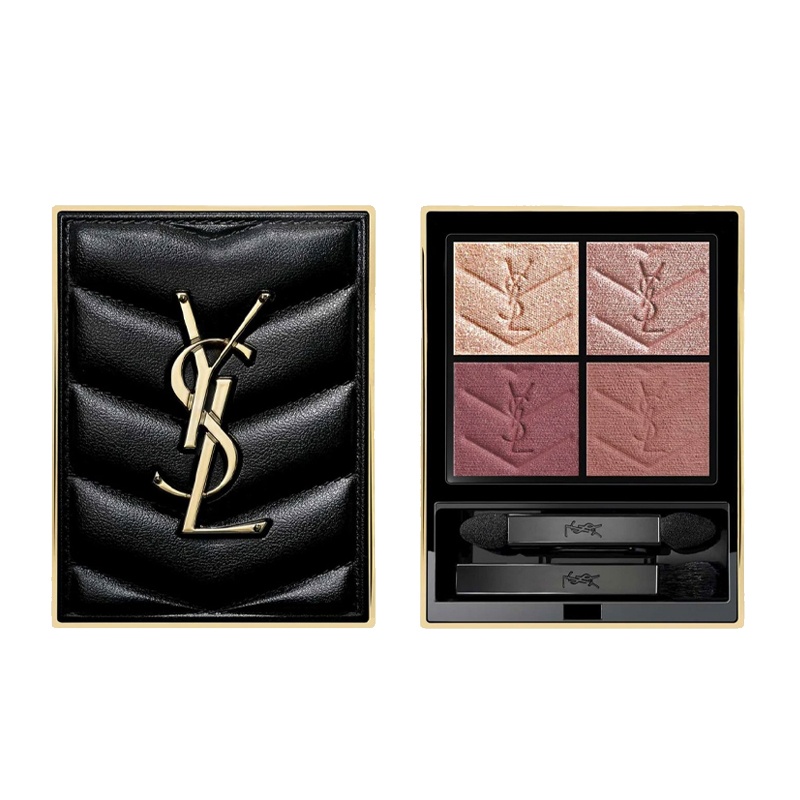 商品Yves Saint Laurent|YSL圣罗兰 皮革四色眼影盘4g 哑光锻光 眼部修饰,价格¥386,第6张图片详细描述