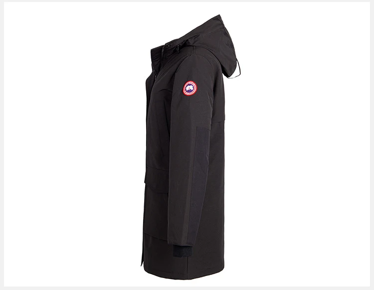 商品Canada Goose|Canada Goose 加拿大鹅 女士鸭绒黑色中长款羽绒服 5807L-BLACK,价格¥4409,第12张图片详细描述