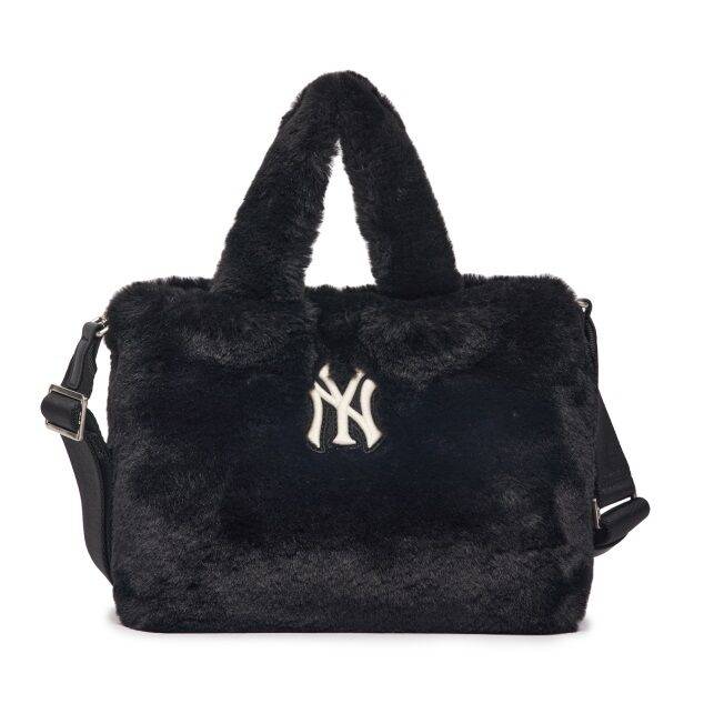 商品MLB|【享贝家】MLB新款羊羔绒NY斜挎包单肩包休闲包黑色\粉色 3AORS0526-50BKS  3AORS0526-07PKL,价格¥595,第11张图片详细描述