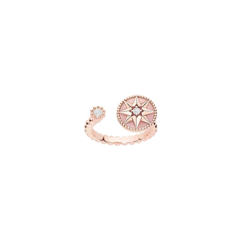 商品Dior|迪奥 女士粉色玫瑰金戒指 JRDV95149_0000,价格¥32883,第6张图片详细描述