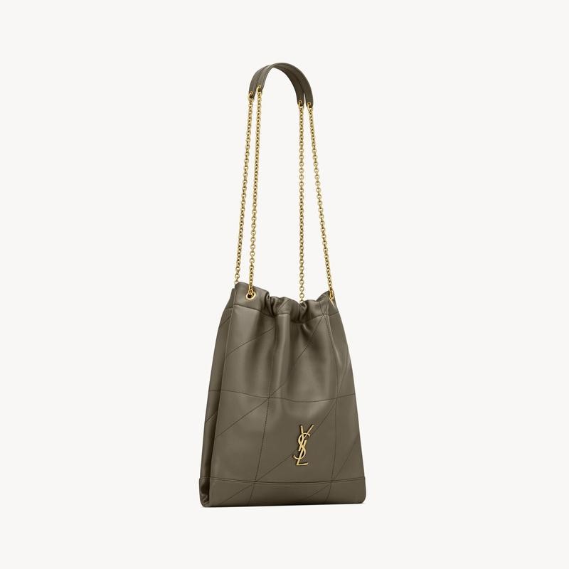 商品Yves Saint Laurent|圣罗兰 JAMIE系列女士黑色棉布单肩包 781666AAB321000（四色可选）,价格¥19942,第16张图片详细描述