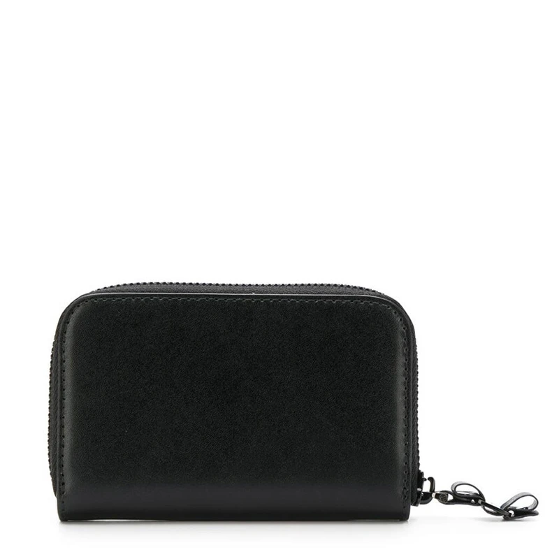 商品Salvatore Ferragamo|SALVATORE FERRAGAMO 女士黑色蝴蝶结皮革卡片包 22-D288-691273,价格¥995,第3张图片详细描述