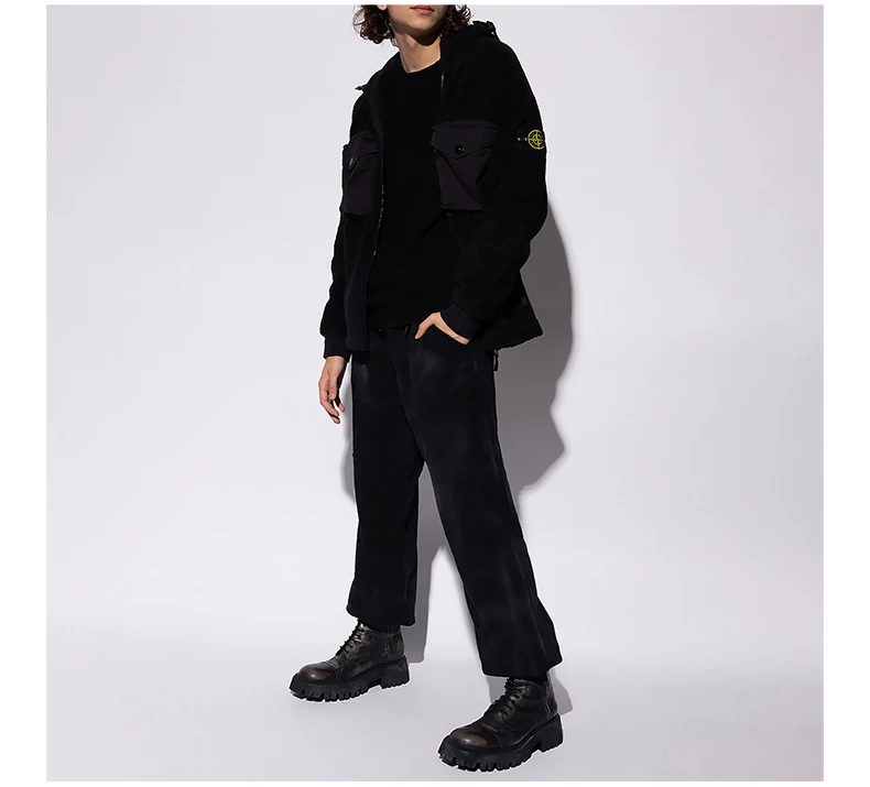 商品Stone Island|STONE ISLAND 男士卫衣/帽衫 MO7515505A3-V0029,价格¥1716,第7张图片详细描述