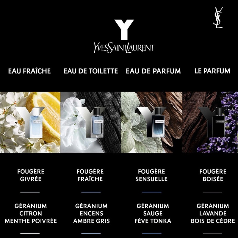 商品Yves Saint Laurent|YSL圣罗兰 先锋Y香水男士香精60-100ml「黑色版」,价格¥535,第9张图片详细描述