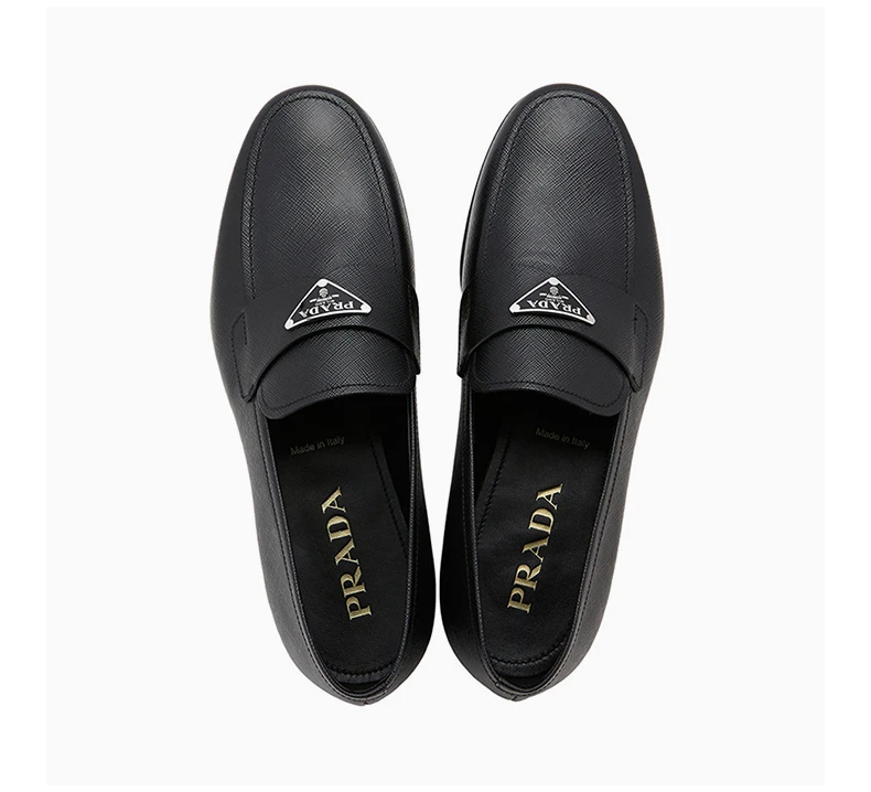 商品Prada|PRADA 男士黑色乐福鞋 2DB180-053-F0002,价格¥3585,第6张图片详细描述