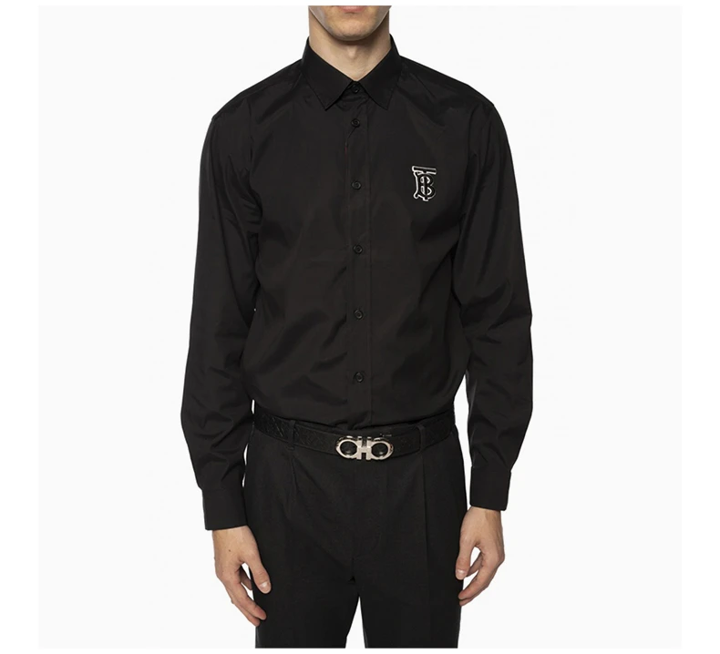 商品Salvatore Ferragamo|SALVATORE FERRAGAMO 黑色男士腰带 675542-724127,价格¥2521,第6张图片详细描述