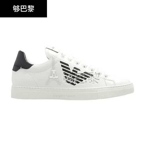 商品Armani|【预售】 男士 休闲运动鞋 徽标运动鞋  EARP4W44WHT,价格¥2388,第2张图片详细描述