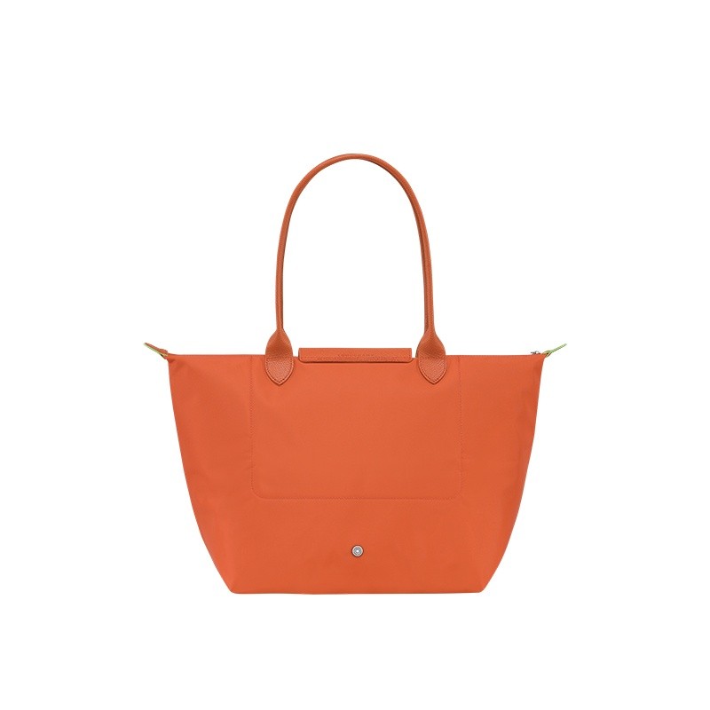 商品Longchamp|LONGCHAMP/珑骧 女士粉色帆布银色五金按扣拉链开合大号托特包,价格¥1045,第7张图片详细描述