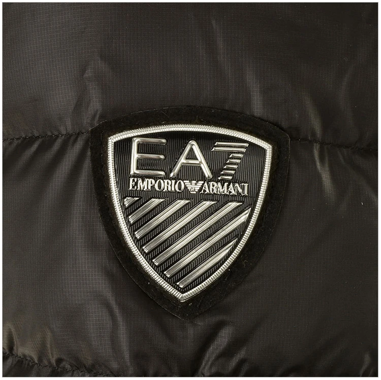 商品[国内直发] Emporio Armani|EMPORIO ARMANI 黑色男士羽绒服 6YPB14-N22Z-1200,价格¥1528,第16张图片详细描述