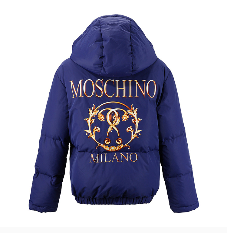 商品[国内直发] Moschino|Moschino 莫斯奇诺 蓝色女士棉服夹克 EA0518-5518-4287,价格¥5015,第5张图片详细描述