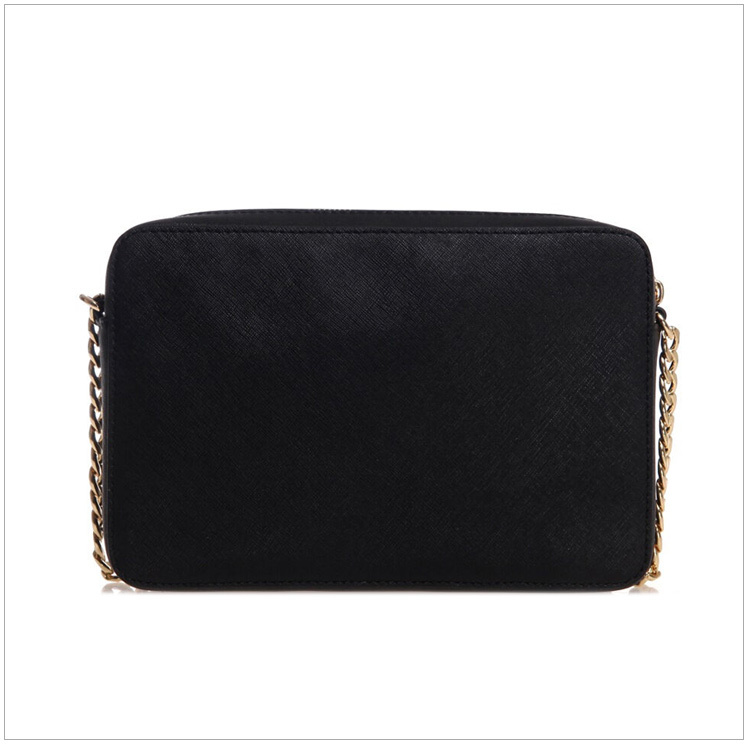 商品Michael Kors|Michael Kors 迈克高仕 Jet Set Travel系列黑色牛皮女士挎包 32S4GTVC3L-BLACK,价格¥864,第6张图片详细描述