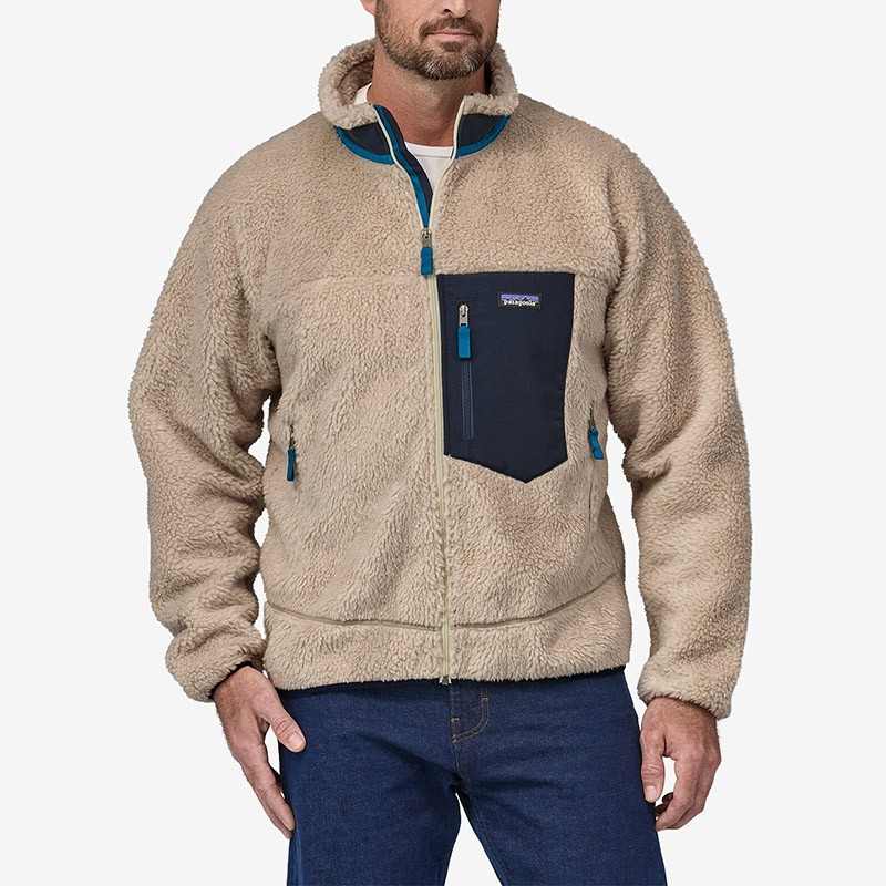 商品[国内直发] Patagonia|patagonia巴塔哥尼亚 Classic Retro-X 休闲撞色口袋拼接摇粒绒夹克外套 男款,价格¥1875,第13张图片详细描述