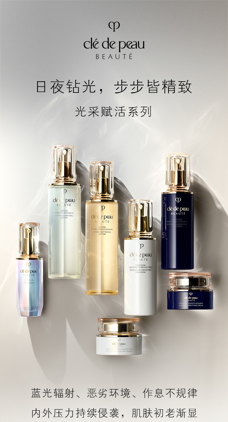 商品Cle de Peau|肌肤之钥CPB 钻光奢护两件套 日夜乳霜护肤套 125ml*2,价格¥517,第1张图片详细描述