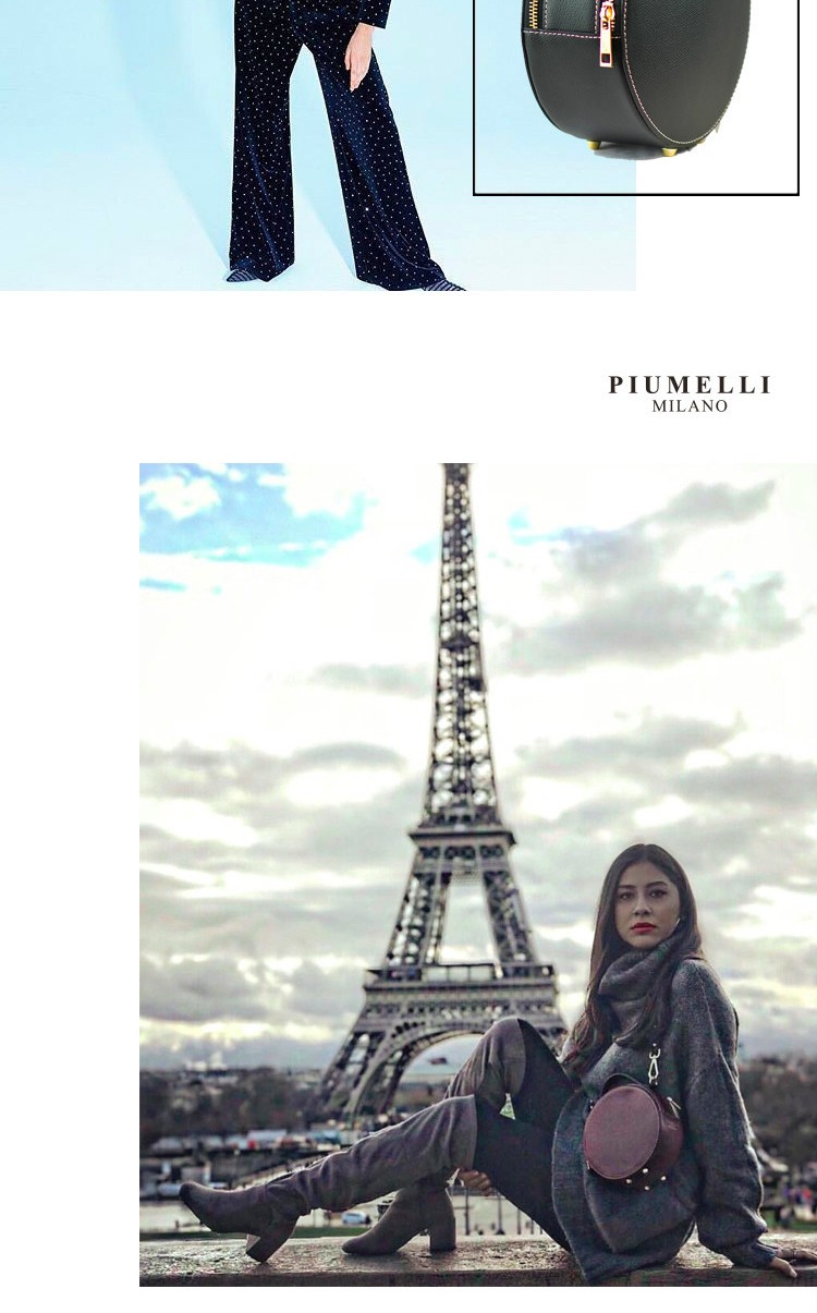 商品Piumelli|【国内直发】意大利进口Piumelli Tamburello复古小圆包单肩包女包 时尚潮流款,价格¥1628,第3张图片详细描述