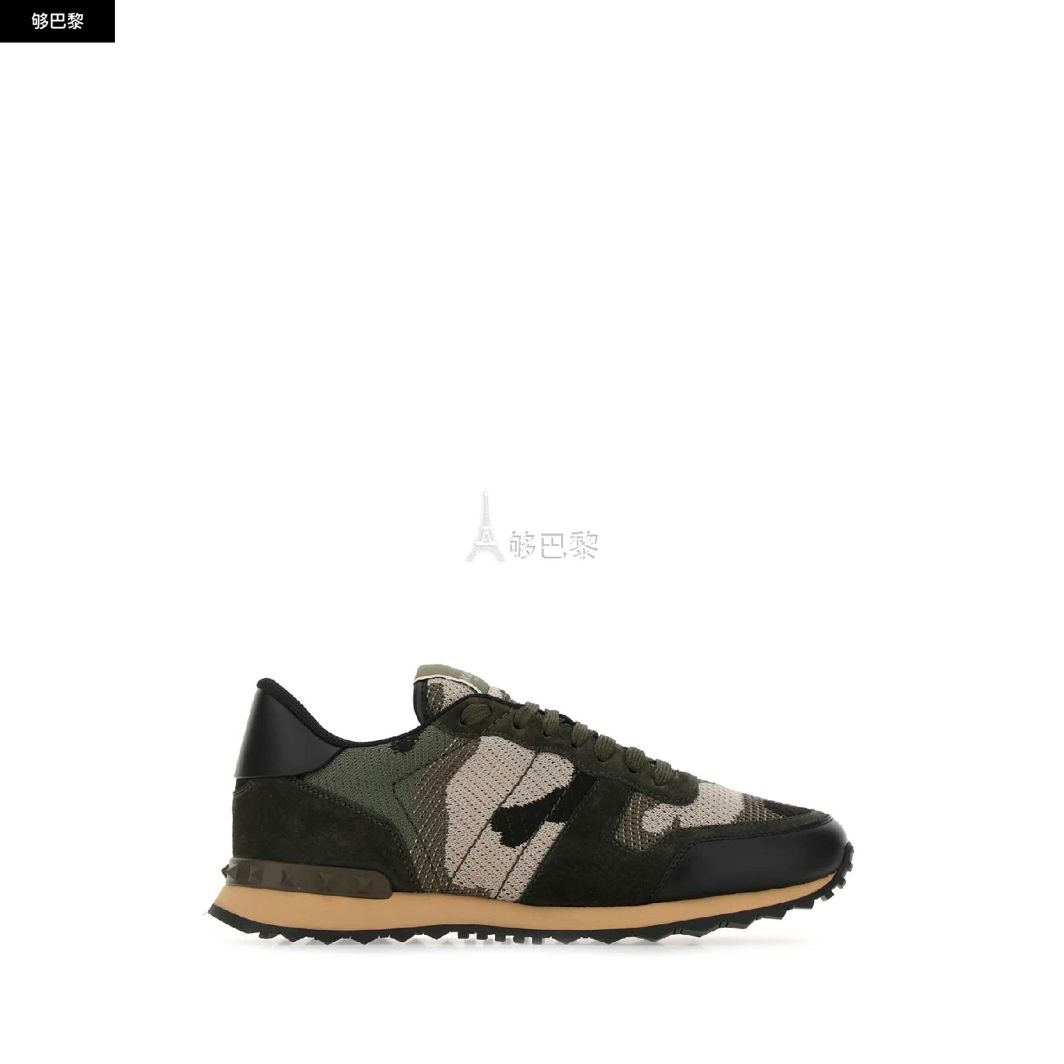 商品Valentino|【特惠5.9折】【预售】 2023春夏 男士 休闲运动鞋 休闲鞋 1817248  2Y2S0723QRK31R ,价格¥3830,第3张图片详细描述