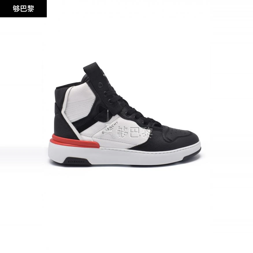 商品Givenchy|【特惠7.8折】【预售】 男士 休闲运动鞋 High sneakers Wing 4010 BH002JH0K6004 ,价格¥4476,第3张图片详细描述