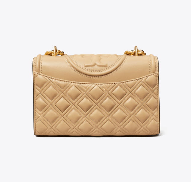 商品[国内直发] Tory Burch|汤丽柏琦TB女包车缝线链条斜挎包翻盖单肩女棕色75576-284,价格¥3351,第6张图片详细描述