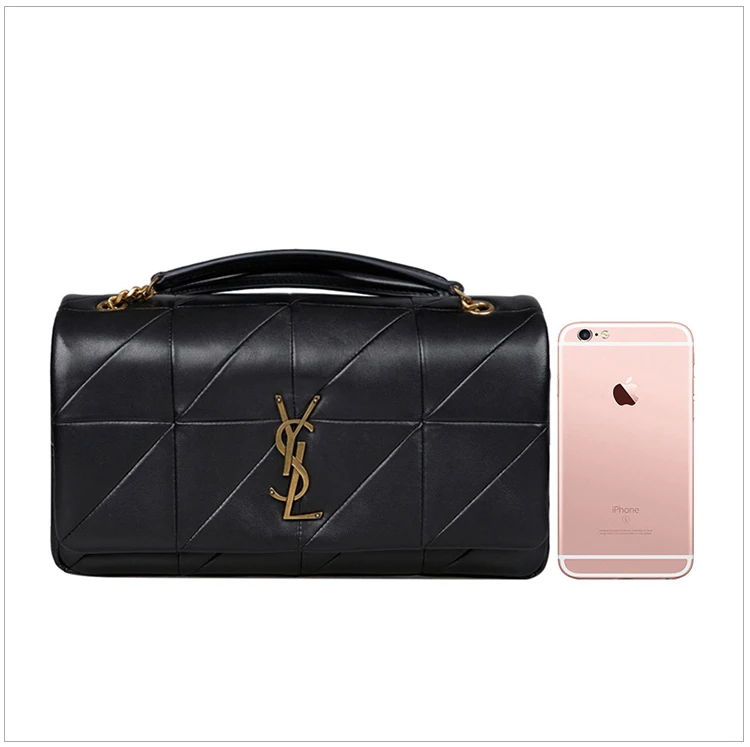 商品[国内直发] Yves Saint Laurent|YSL 圣罗兰 女士黑色羊皮单肩手提挎包 515821-COP67-1000,价格¥20544,第3张图片详细描述