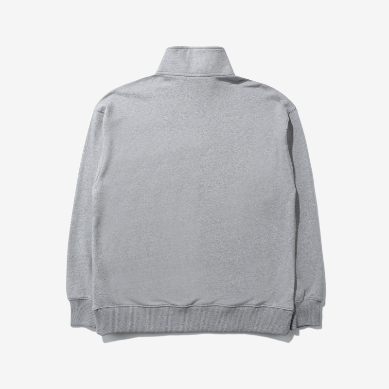 商品Fila|【享贝家】FILA宽松版型半拉链运动衫浅灰色/米色/黑色FS2POD3118X（特价活动款）,价格¥178,第7张图片详细描述