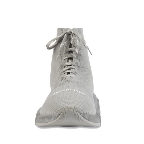 商品Balenciaga|Balenciaga/巴黎世家  Speed 2.0系列 男士灰色网眼系带运动鞋617258W2DB11513,价格¥6845,第4张图片详细描述