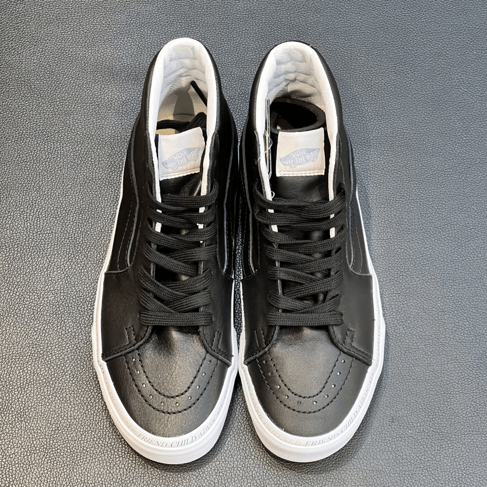 商品Vans|【韩国直邮|包邮包税】万斯[VANS] Sk8-Hi # Divine # 男女共用 运动鞋 # black/true white (VN0A7Q5NB6L),价格¥259,第2张图片详细描述
