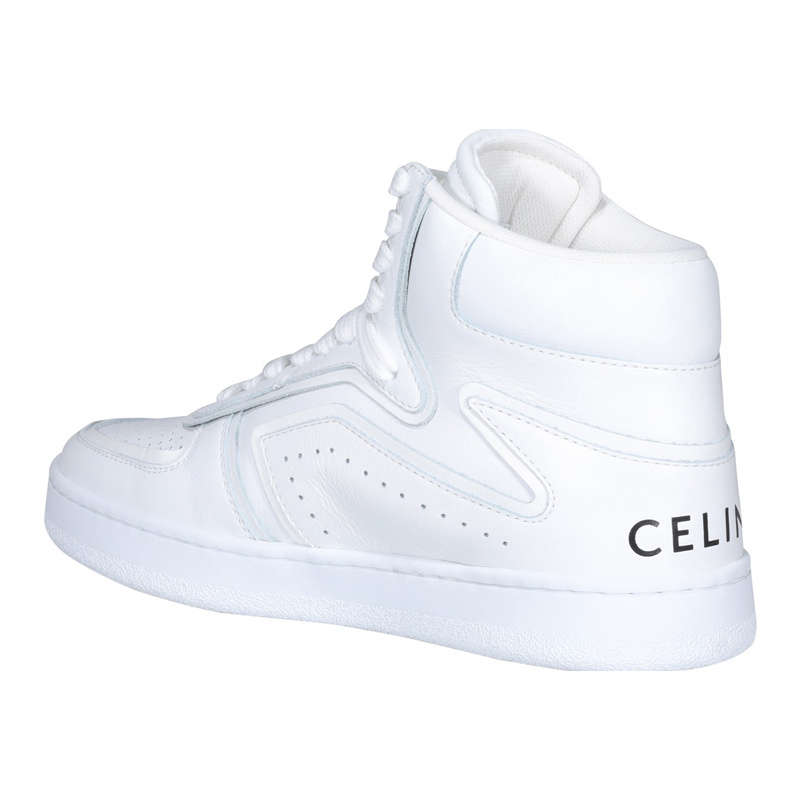 商品Celine|CELINE 3431833-38C-01OP 女士白色高帮白色运动鞋,价格¥5116,第6张图片详细描述