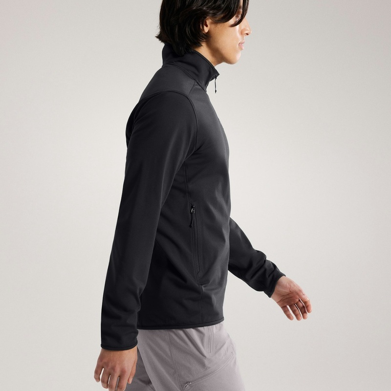 商品Arc'teryx|ARC TERYX/始祖鸟 男士黑色聚酯纤维夹克,价格¥1110,第3张图片详细描述