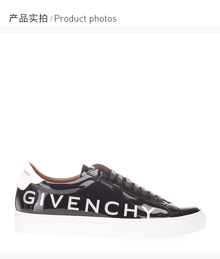 商品Givenchy|Givenchy 纪梵希 男士黑色小牛皮休闲鞋 BH0002H0L3-001,价格¥3753,第6张图片详细描述