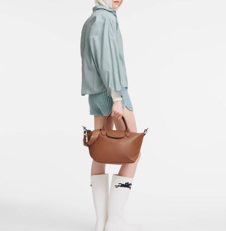 商品Longchamp|珑骧女包LE PLIAGE XTRA牛皮革搭扣翻盖拉链开合女士新款手提单肩斜挎包（香港仓发货）,价格¥3760,第9张图片详细描述