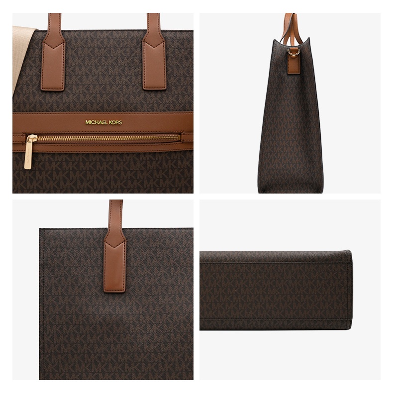 商品Michael Kors|迈克.科尔斯KENLY 大号女士PVC单肩斜挎手提托特包,价格¥1245,第13张图片详细描述