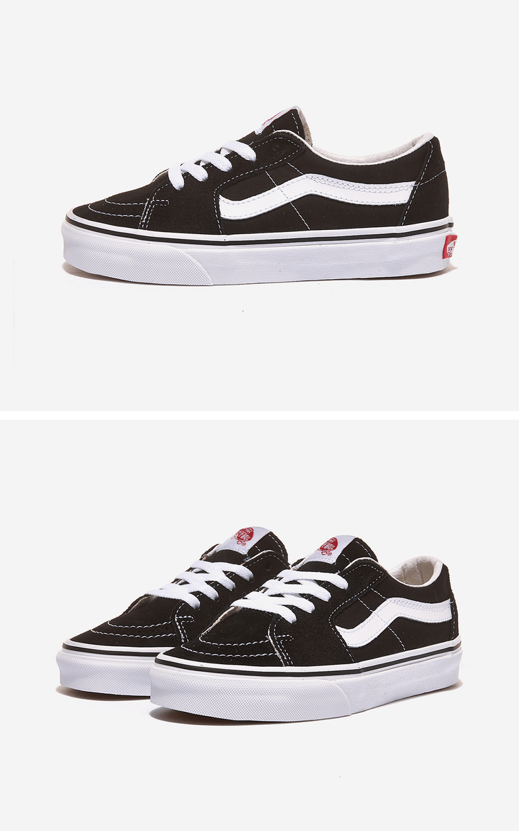 商品Vans|【Brilliant|包邮包税】万斯 SK8-LOW  运动鞋 SNEAKERS  VN0A4UUK6BT BLACK/TRUE WHITE,价格¥353,第3张图片详细描述