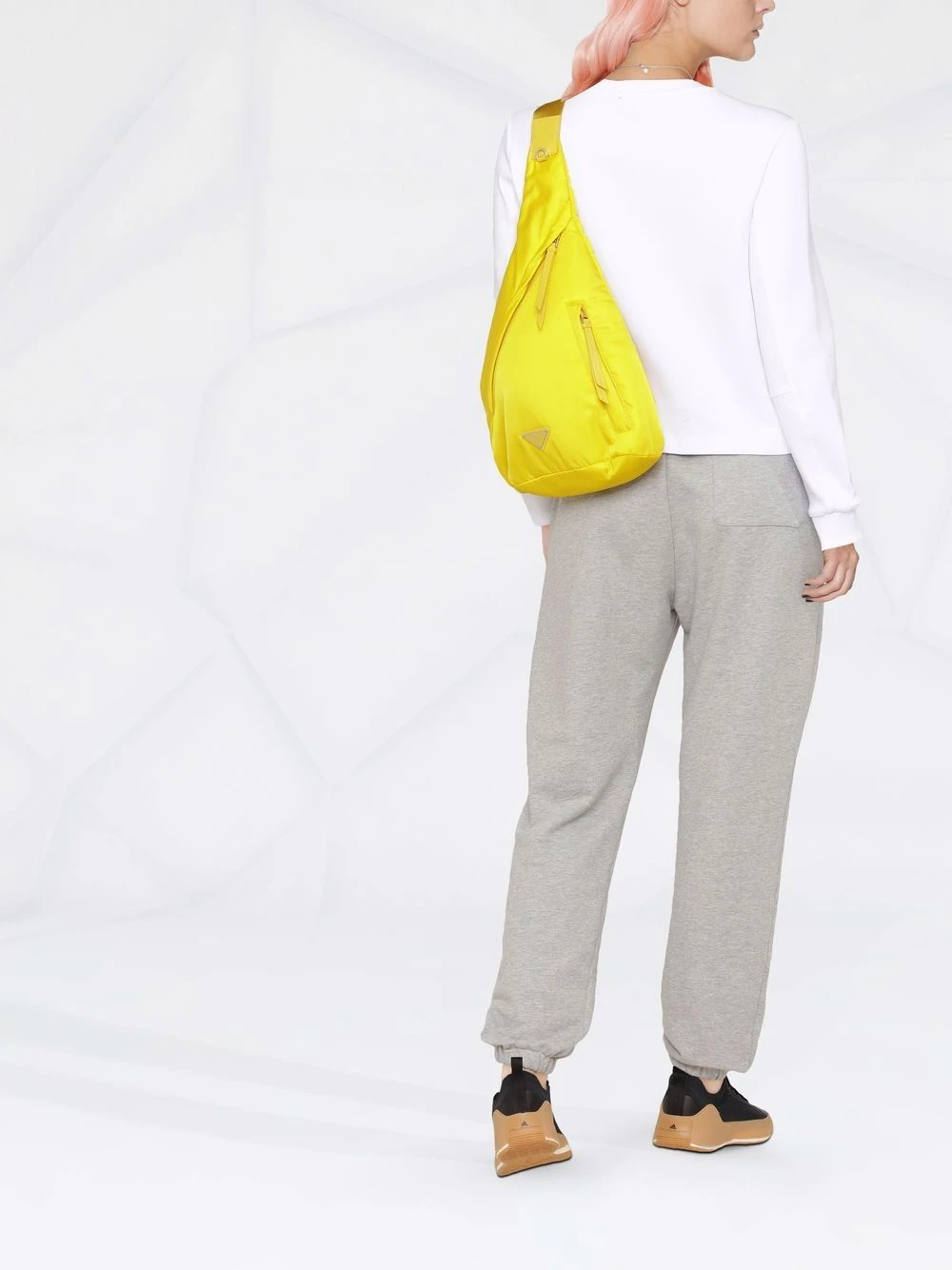 商品Emporio Armani|EMPORIO ARMANI 女白色女士卫衣/帽衫 3L2M6C1JHSZ0100,价格¥1012,第2张图片详细描述