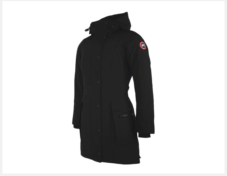 商品[国内直发] Canada Goose|Canada Goose 加拿大鹅 女士长款黑色羽绒服 3811L-BLACK,价格¥5551,第23张图片详细描述