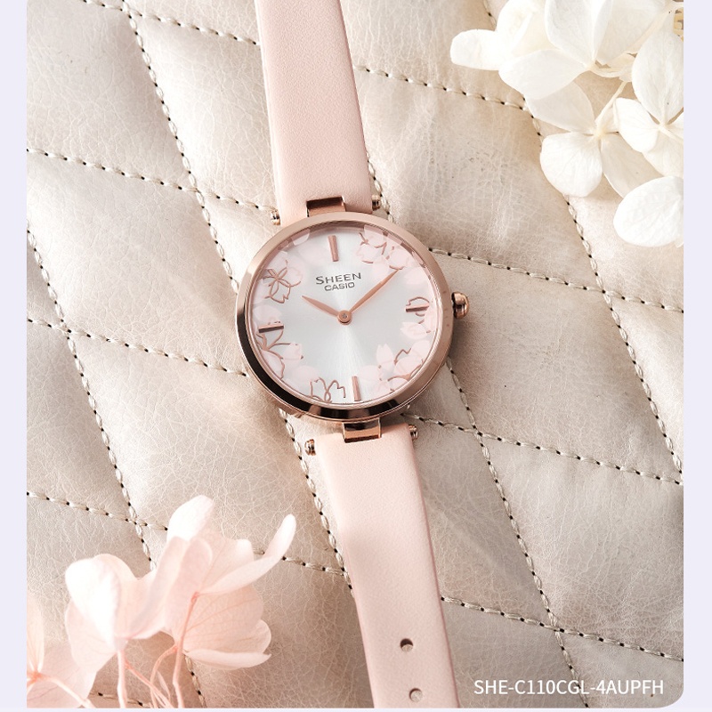 商品[国内直发] Casio|卡西欧女性高端系列樱花限定款,价格¥788,第2张图片详细描述
