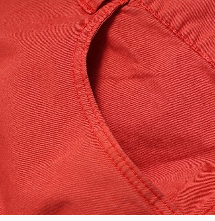 商品Emporio Armani|EMPORIO ARMANI 橘红色男士休闲裤 ANJ08SA4L,价格¥799,第7张图片详细描述