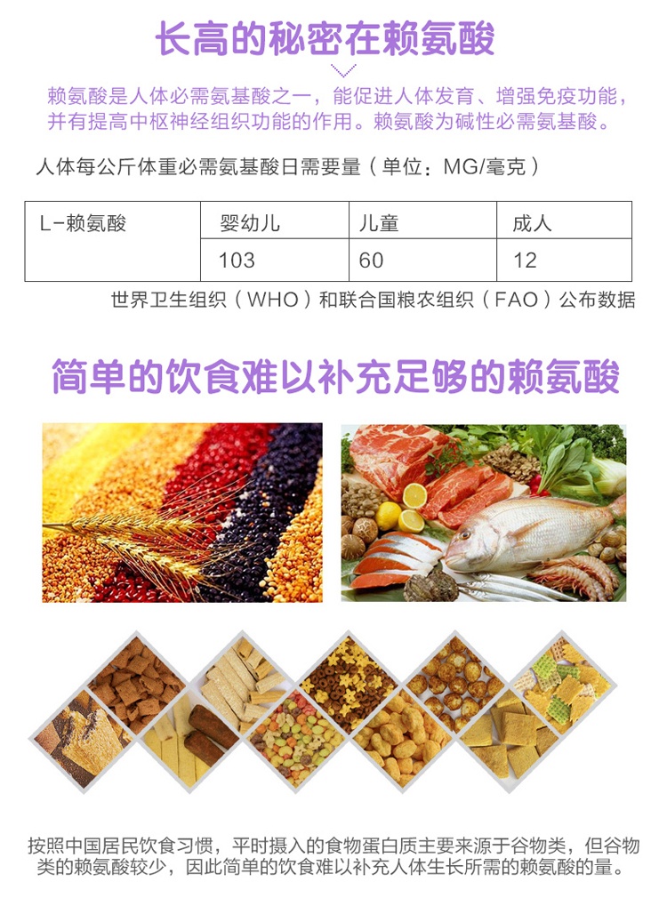 商品[国内直发] Bioisland|bio island佰澳朗德 赖氨酸黄金素2段 儿童青少年黄金素咀嚼片60粒,价格¥137,第3张图片详细描述
