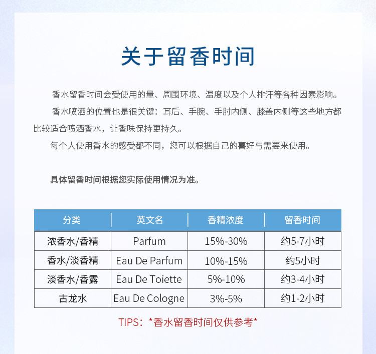 商品[国内直发] BVLGARI|宝格丽宝蓝淡香水50ml/100ml,价格¥546,第7张图片详细描述