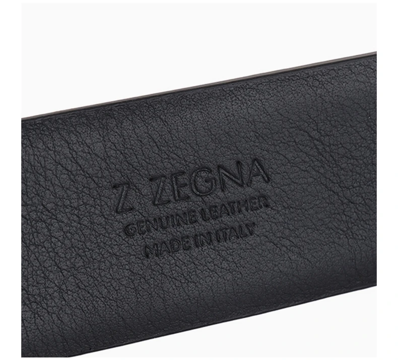 商品Zegna|ZEGNA 拼色男士腰带 BSECC1-980B-NTM,价格¥5207,第8张图片详细描述