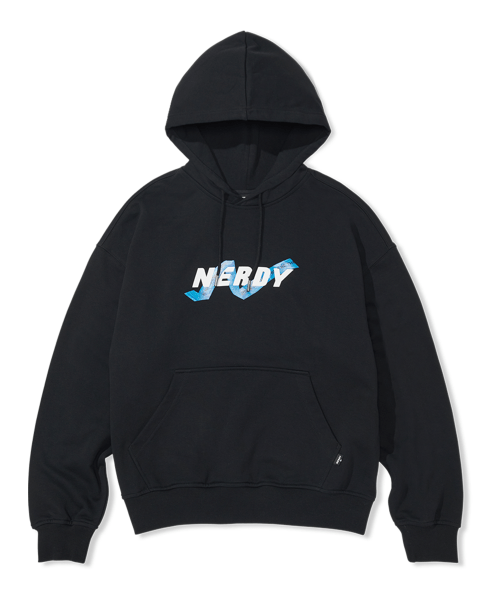 商品NERDY|【享贝家】NERDY 新款男女同款情侣款运动休闲连帽卫衣 黑色\白色\粉红色（预售款，10天发货）PNEF22KE1601,价格¥287,第8张图片详细描述