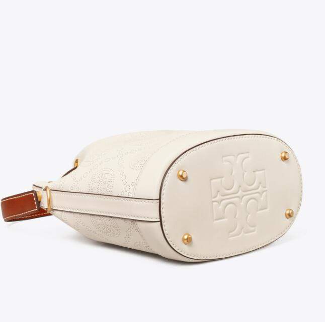 Beige 'Fleming Large' bucket shoulder bag Tory Burch - Vitkac TW