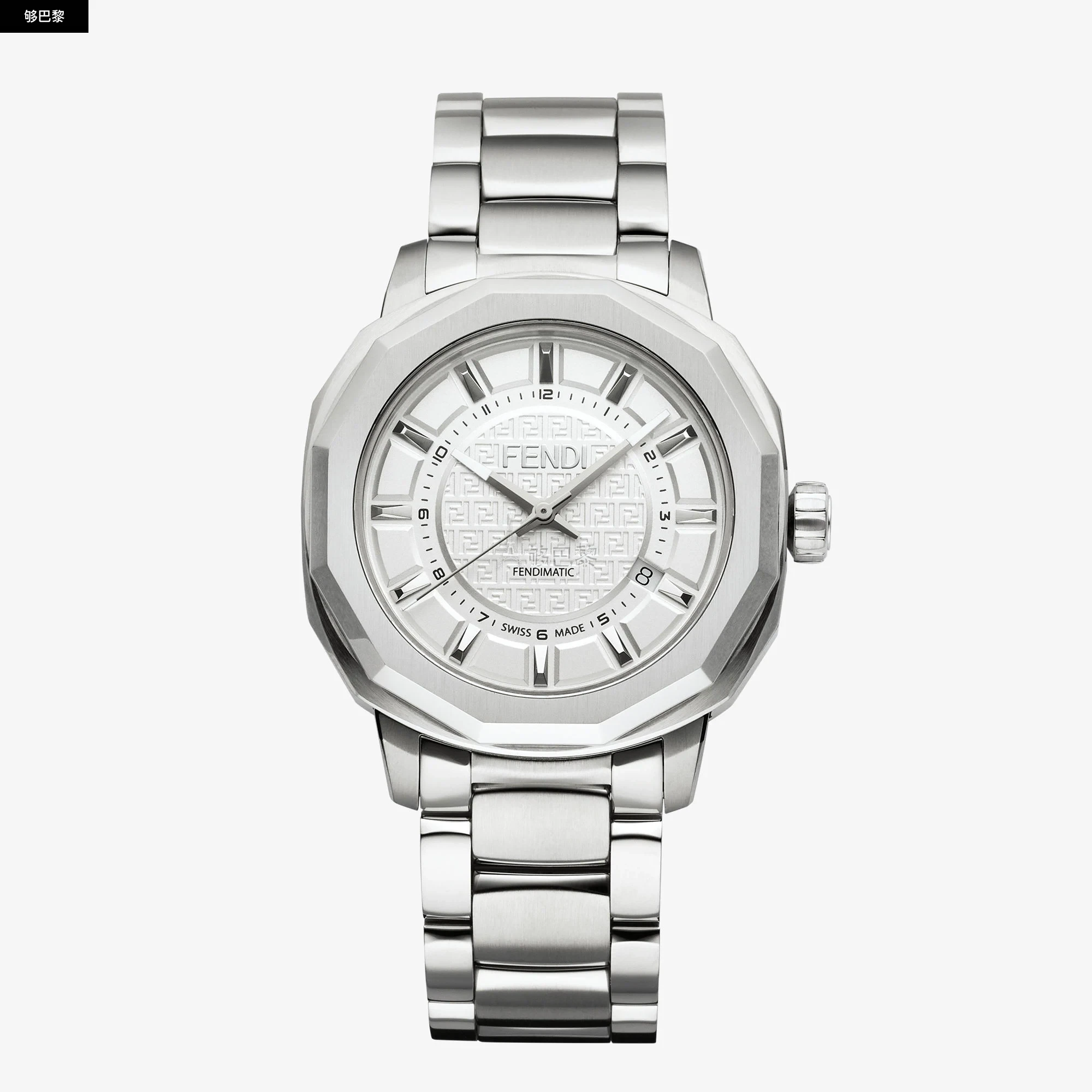 商品Fendi|【预售】 芬迪 25春夏 男士 腕表 Fendimatic FOW971A45NF0QW0 ,价格¥23078,第3张图片详细描述